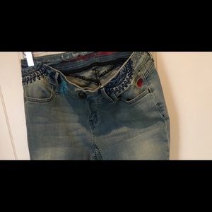 Desigual one-of-a-kind designer jeans / super cute